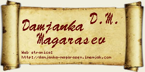 Damjanka Magarašev vizit kartica